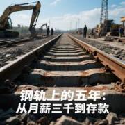 钢轨上的五年：三千到存款五十万